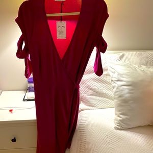 Leona Edminson wrap dress, size 2, Lauren style